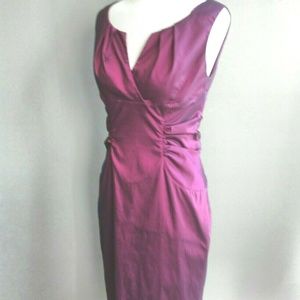 Beautiful Adrianna Papell Rose WIne Event Dress